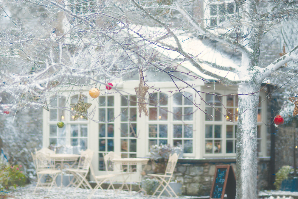 Wintergarten im viktorianischen Stil